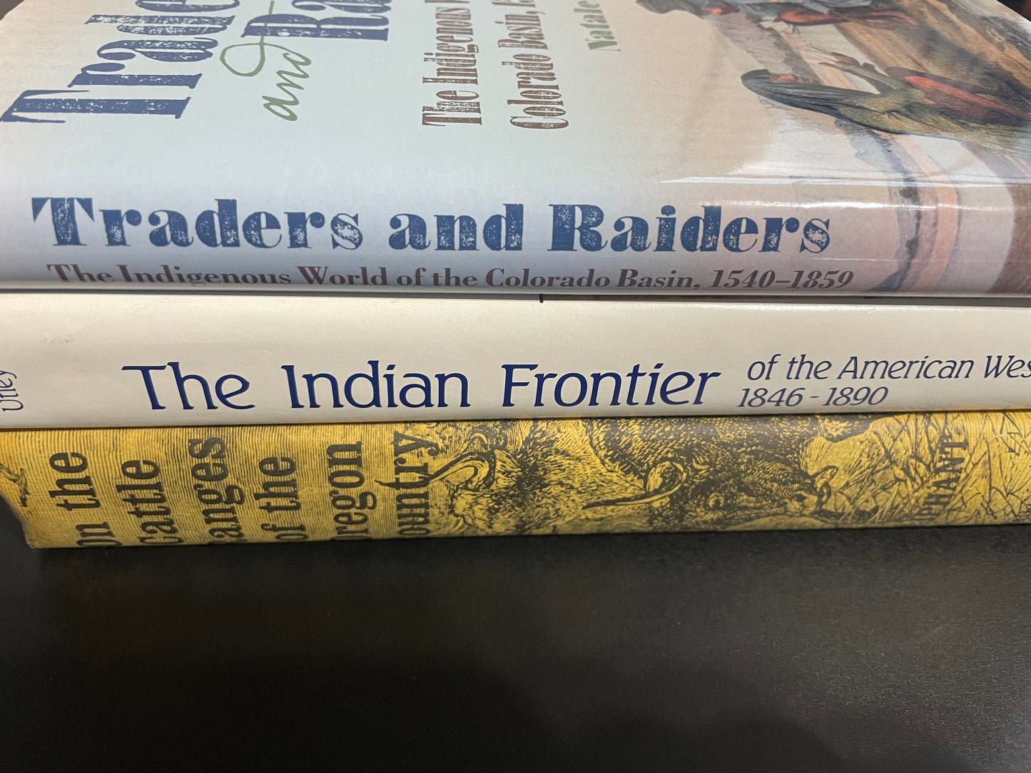 Traders and Raider.  The Indian Frontier.  On The Cattle Ranges of the Oregon Country.