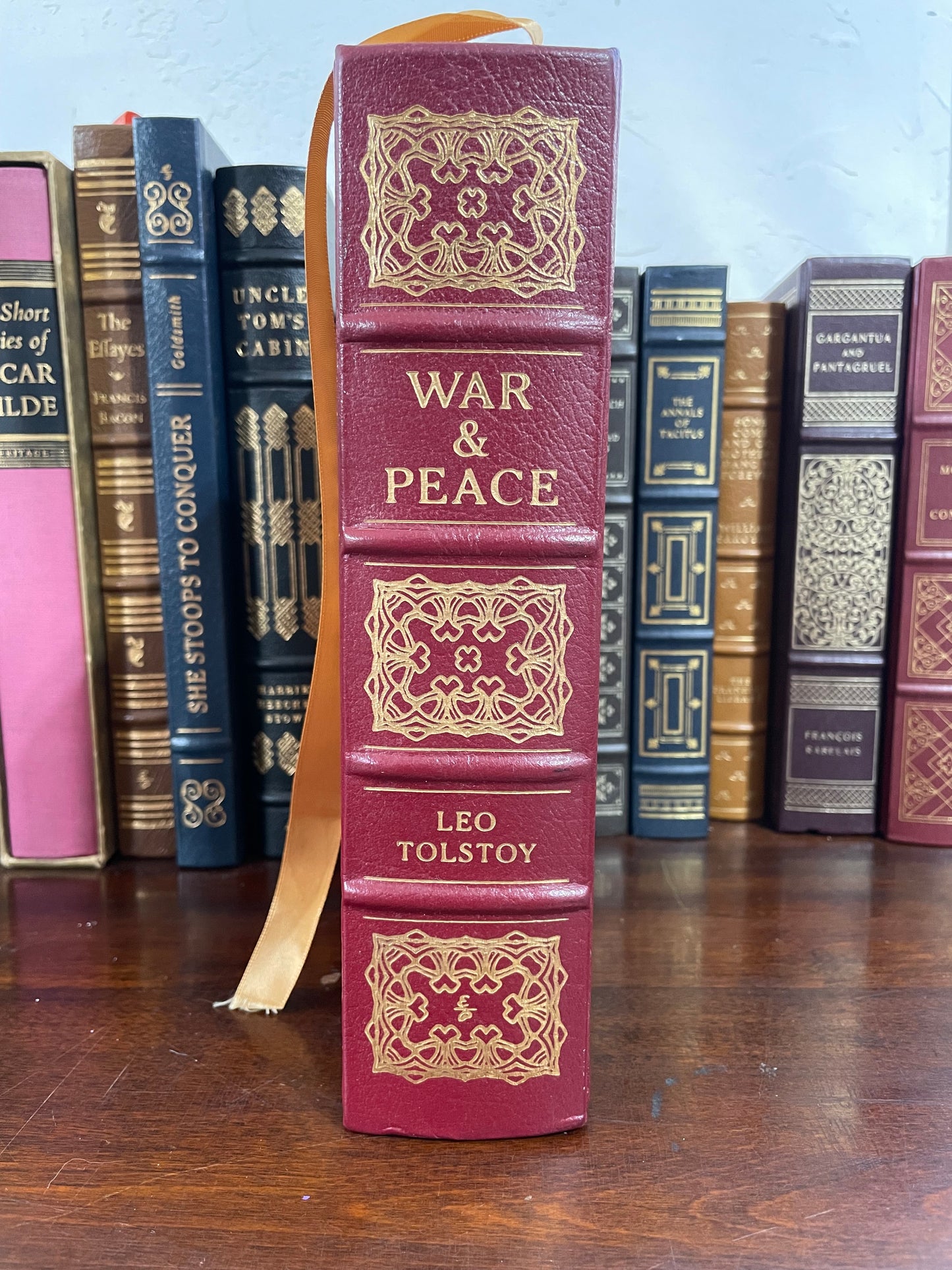 War and Peace. Tolstoy. Collector’s Edition. Easton Press. 1981.